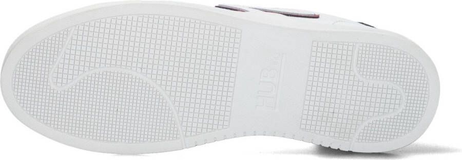 Hub Hook-z Lage sneakers Leren Sneaker Heren Wit