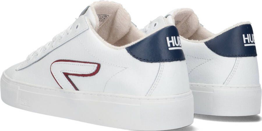 Hub Hook-z Lage sneakers Leren Sneaker Heren Wit