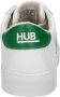 Hub Hook-z Lage sneakers Leren Sneaker Heren Wit - Thumbnail 8