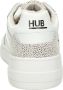 Hub Match Lage sneakers Leren Sneaker Dames Wit - Thumbnail 8