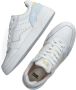 Hub Witte Basketbal-geïnspireerde Sneakers met Uniek Ontwerp White Dames - Thumbnail 13
