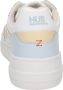 Hub Witte Basketbal-geïnspireerde Sneakers met Uniek Ontwerp White Dames - Thumbnail 9
