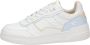 Hub Witte Basketbal-geïnspireerde Sneakers met Uniek Ontwerp White Dames - Thumbnail 11