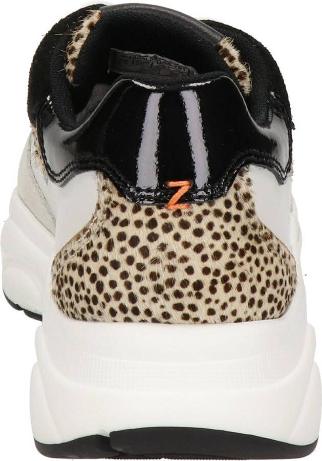 Hub Rock-w Lage sneakers Leren Sneaker Dames Wit