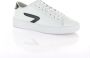 Hub Hook Lw Z-stitch Lage sneakers Leren Sneaker Dames Wit - Thumbnail 12