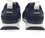 Hugo Boss Hugo Icelin Runn Lage sneakers Leren Sneaker Heren Blauw - Thumbnail 8