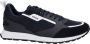 Hugo Boss Hugo Icelin Runn Lage sneakers Leren Sneaker Heren Blauw - Thumbnail 13