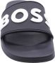 Hugo Boss Zwarte Polyester Heren Slippers Black Heren - Thumbnail 6