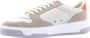 Hugo Boss Beige High Top Stoffen Sneakers Beige Heren - Thumbnail 4
