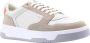Hugo Boss Beige High Top Stoffen Sneakers Beige Heren - Thumbnail 6