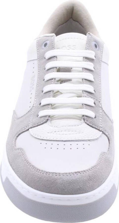 BOSS Parkour-L_Runn_nymx leren sneakers off white beige - Foto 9