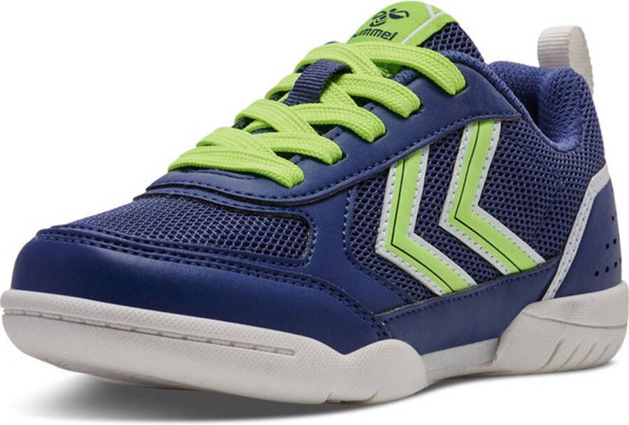 hummel Aero Team 2.0 Laces kinderen Sportschoenen Volleybal Indoor blauw