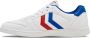 Hummel Sneaker flach Handball Perfekt White Blue Red - Thumbnail 5