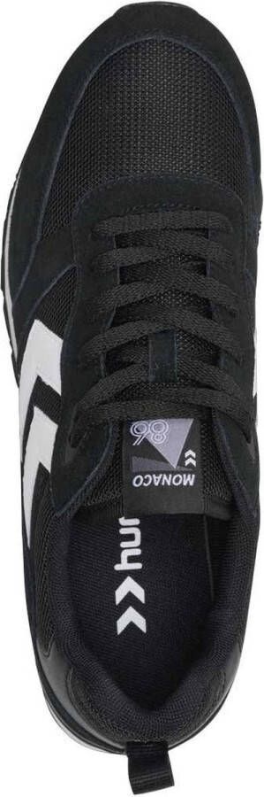 hummel Monaco 86 Training Schoenen Black White Heren