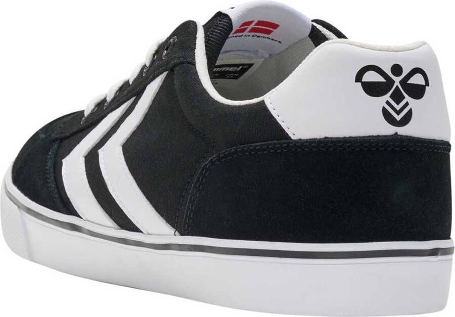 hummel Stadil Low 3.0 Suede Sneakers Heren Black