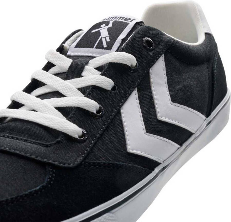 hummel Stadil Low 3.0 Suede Sneakers Heren Black