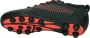 Hummel Zoom FG Jr. voetbalschoenen zwart rood Imitatieleer 28 - Thumbnail 9