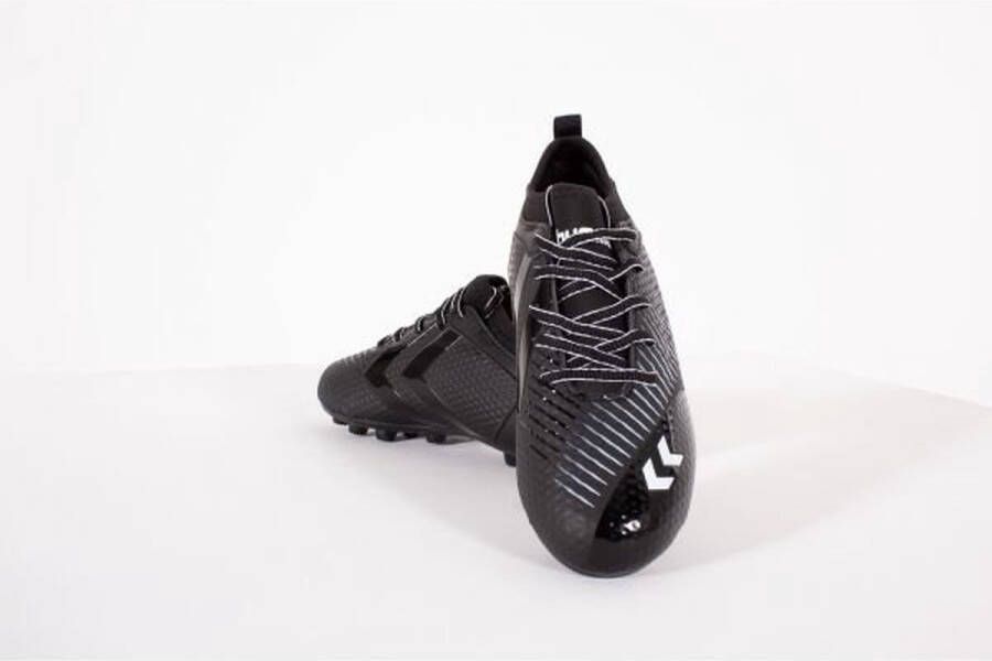 Hummel Zoom FG Jr. voetbalschoenen zwart wit Imitatieleer 30 - Foto 9