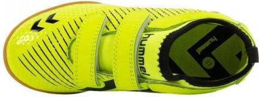 Hummel Zoom JR IN sportschoenen neon geel zwart - Foto 8