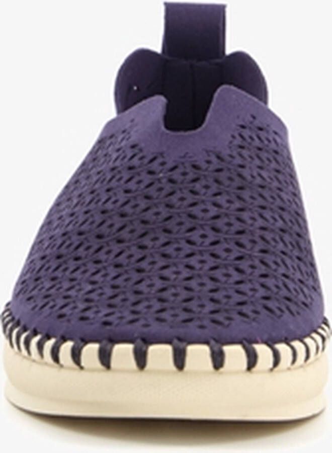 Hush Puppies Daisy dames instappers donkerblauw Uitneembare zool