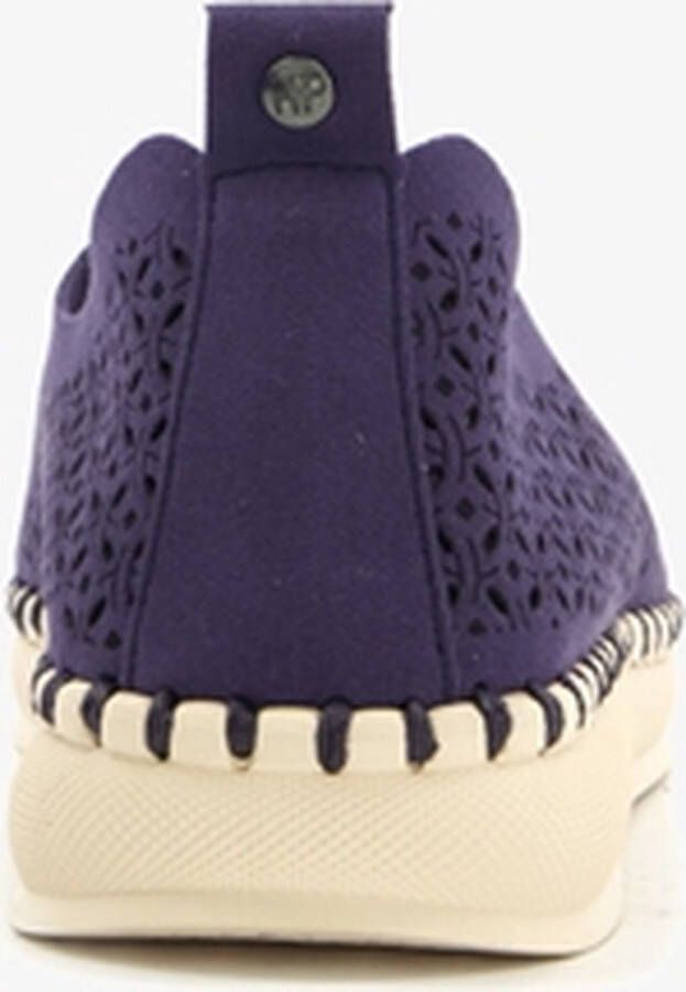 Hush Puppies Daisy dames instappers donkerblauw Uitneembare zool