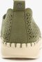 Hush Puppies Daisy dames instappers groen Uitneembare zool - Thumbnail 5