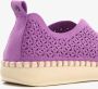 Hush Puppies Daisy dames instappers lila Uitneembare zool - Thumbnail 7