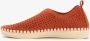 Hush Puppies Daisy dames instappers oranje Uitneembare zool - Thumbnail 4