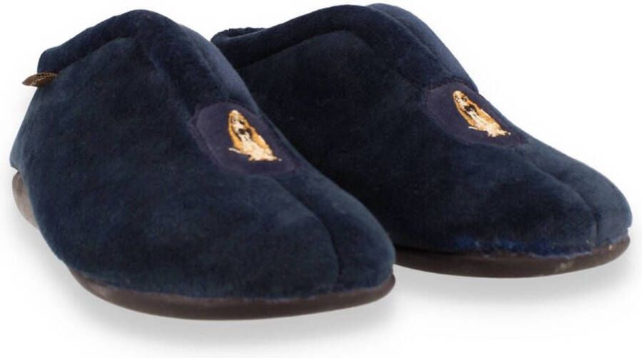 Hush Puppies -Dames blauw donker pantoffels