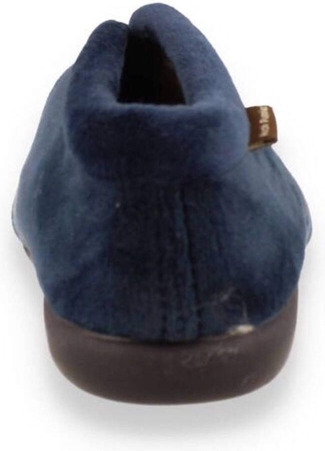 Hush Puppies -Dames blauw donker pantoffels