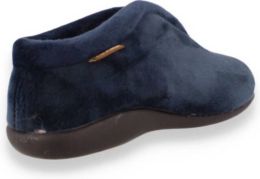 Hush Puppies -Dames blauw donker pantoffels