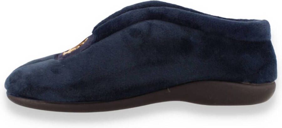 Hush Puppies -Dames blauw donker pantoffels