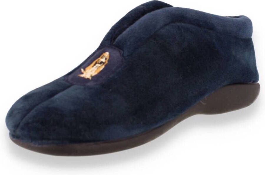 Hush Puppies -Dames blauw donker pantoffels