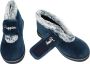 Hush Puppies -Dames blauw donker pantoffels - Thumbnail 10