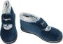 Hush Puppies -Dames blauw donker pantoffels - Thumbnail 11