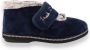 Hush Puppies -Dames blauw donker pantoffels - Thumbnail 3