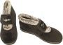 Hush Puppies -Dames bruin donker pantoffels - Thumbnail 2