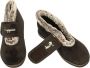 Hush Puppies -Dames bruin donker pantoffels - Thumbnail 3
