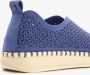 Hush Puppies dames instappers blauw Uitneembare zool - Thumbnail 3