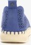Hush Puppies dames instappers blauw Uitneembare zool - Thumbnail 4