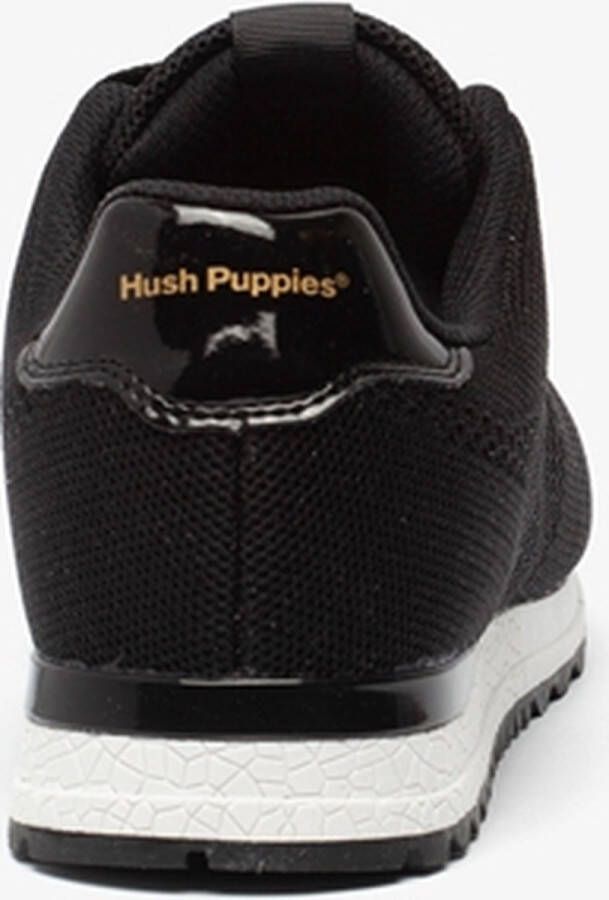 Hush Puppies dames sneakers zwart Uitneembare zool