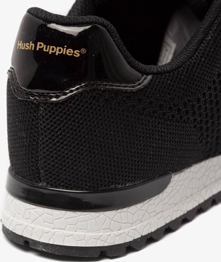 Hush Puppies dames sneakers zwart Uitneembare zool