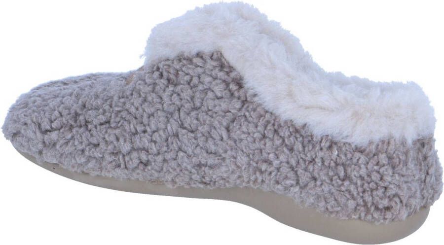 Hush Puppies -Dames taupe donker pantoffels - Foto 14