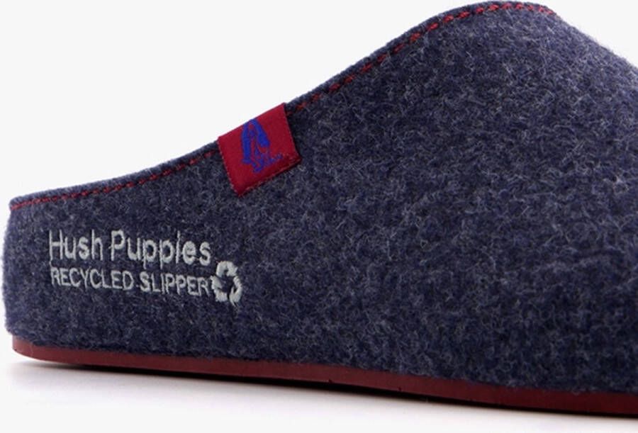 Hush Puppies heren pantoffels Blauw Sloffen