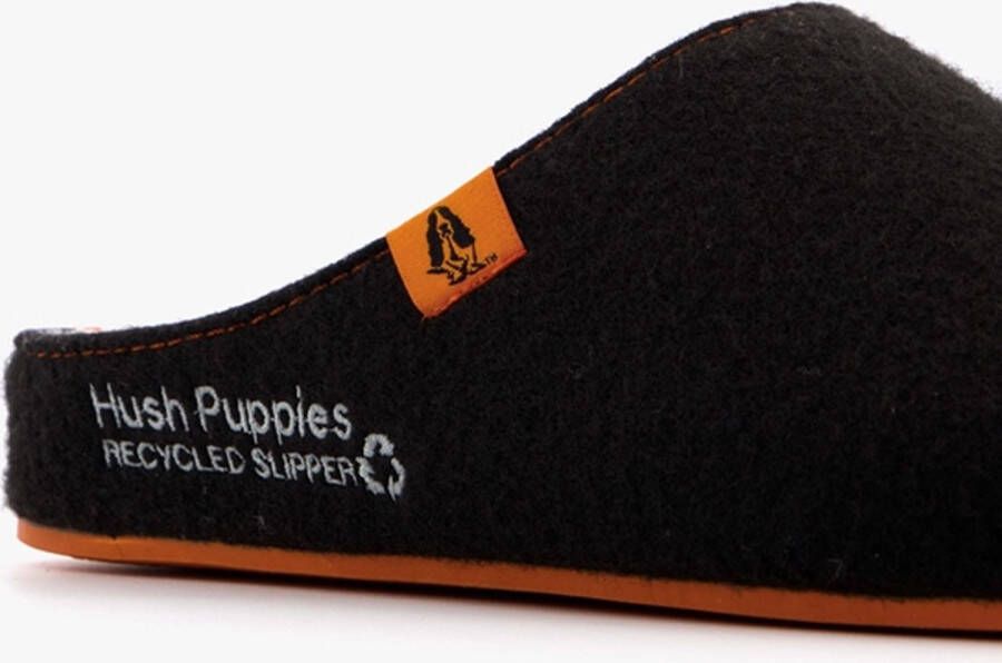 Hush Puppies heren pantoffels Zwart Sloffen