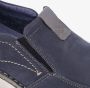 Hush Puppies leren heren instappers Blauw Echt leer Uitneembare zool - Thumbnail 3