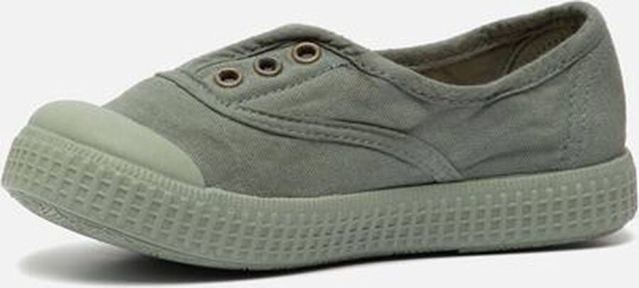 igor Berri sneakers groen Textiel