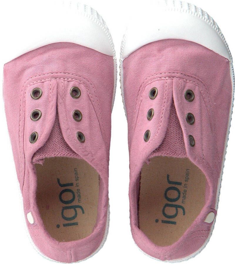 igor Berri sneakers roze Textiel 20201 Dames