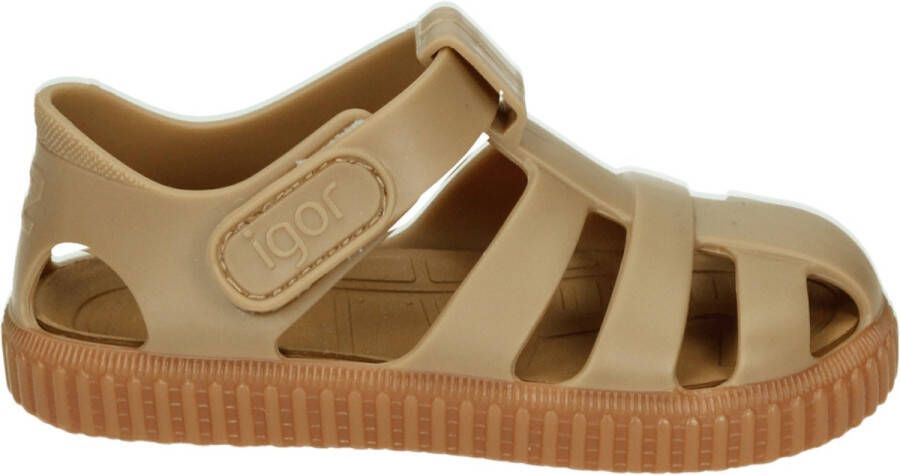 igor NICO MeisjesSandalenKindersandalen Taupe