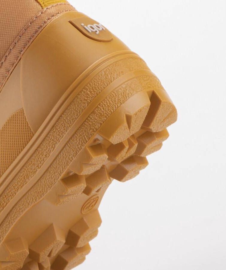 igor Snowboots Unisex Mosterdgeel